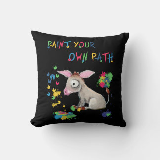 Donkey Lover Geschenk| Zeichnen Sie Ihren eigenen Kissen