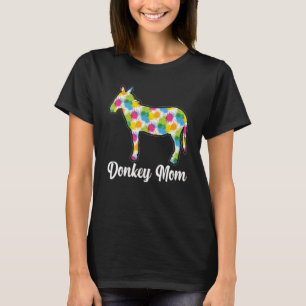 Donkey-Mama Zookeeper Tiermuschel-Bauer T-Shirt