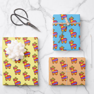 Donkey Pinata! Geschenkpapier Set