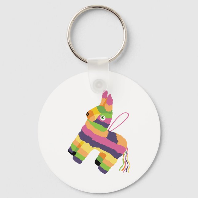 Donkey Pinata Schlüsselanhänger (Vorderseite)