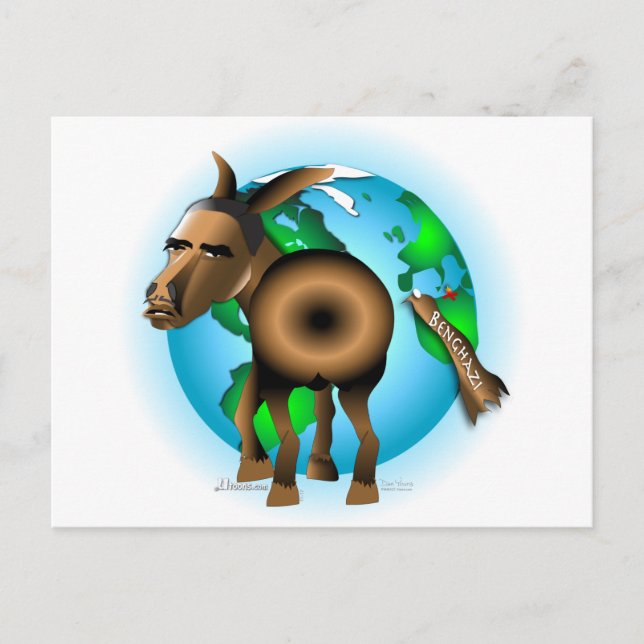 Donkey Postkarte (Vorderseite)