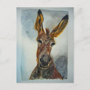 Donkey Postkarte