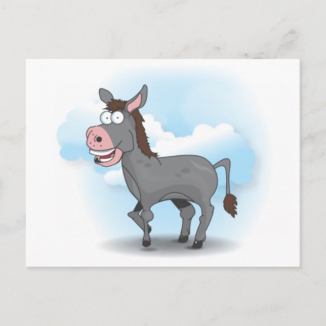 Donkey Postkarte (Vorderseite)