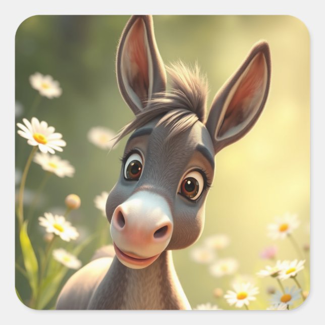 Donkey Stickers (Vorderseite)