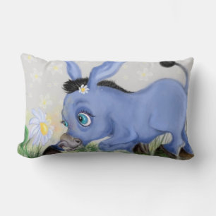 Donkey und Daisy Funny Pillow Lendenkissen