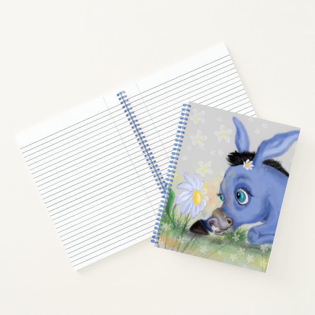 Donkey und Daisy-Notebook Notizbuch (Innenseite)