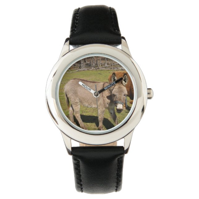 Donkey Watch Armbanduhr (Vorderseite)