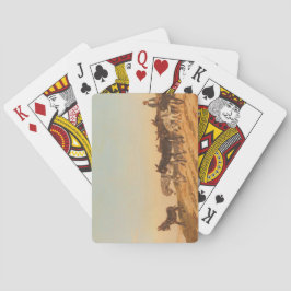 Donkeys in Südfrankreich (von Eugène Burnand) Spielkarten