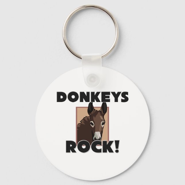 Donkeys Rock Schlüsselanhänger (Vorderseite)