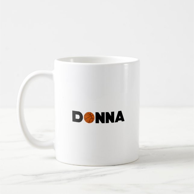 Donna Basketball Kaffeetasse (Links)