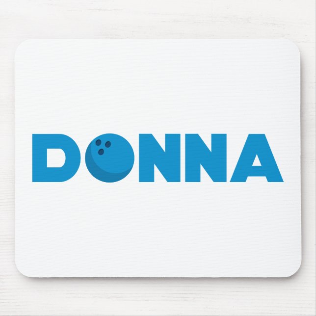 Donna Bowling Mousepad (Vorne)