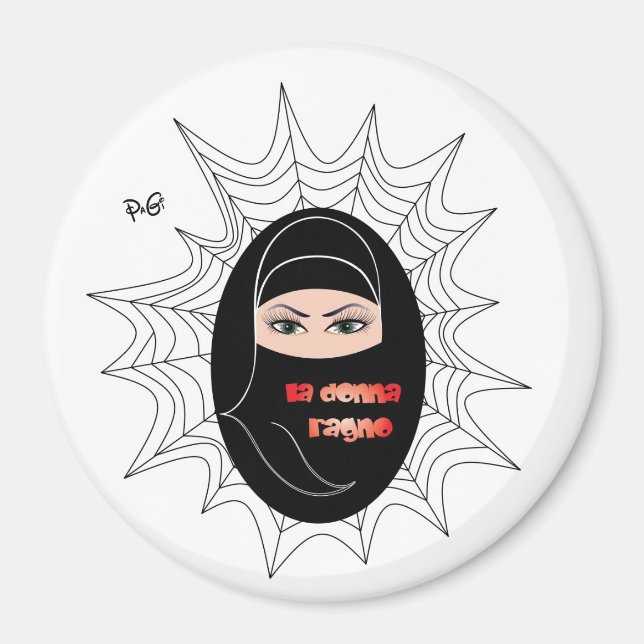 Donna ragno / Magnet (Vorne)