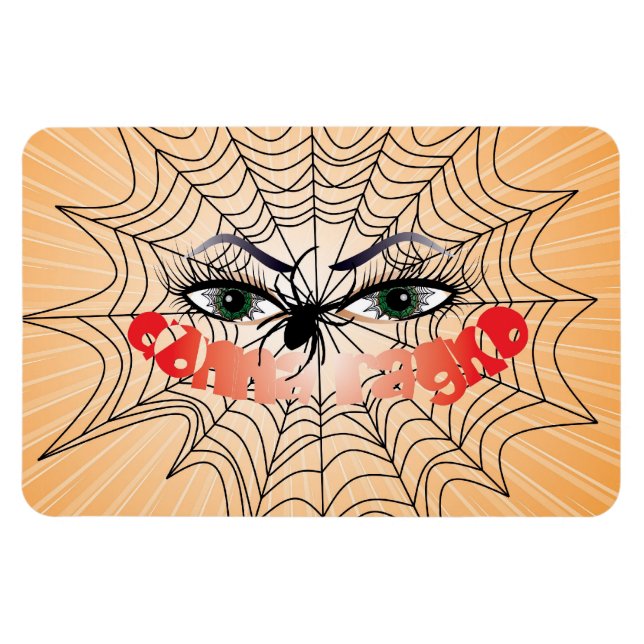 Donna ragno / Premium Flexi Magnet (Horizontal)