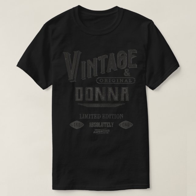 Donna Vintag T-Shirt (Design vorne)