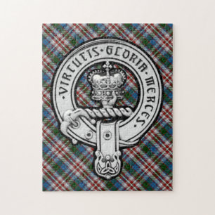 Donnachaidh (Robertson) Dress Hunting tartan Wappe