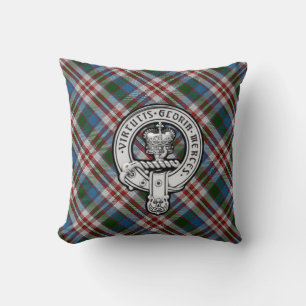 Donnachaidh (Robertson) Dress Hunting tartan Wappe Kissen