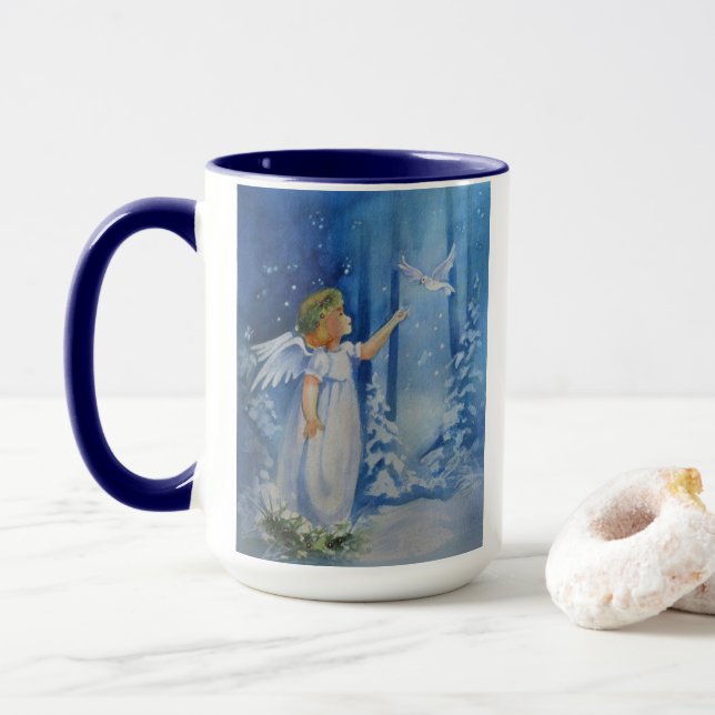 Donna's Christmas Angel 2022 Tasse (Mit Donut)