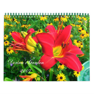 Donna's Garden 2007 Kalender