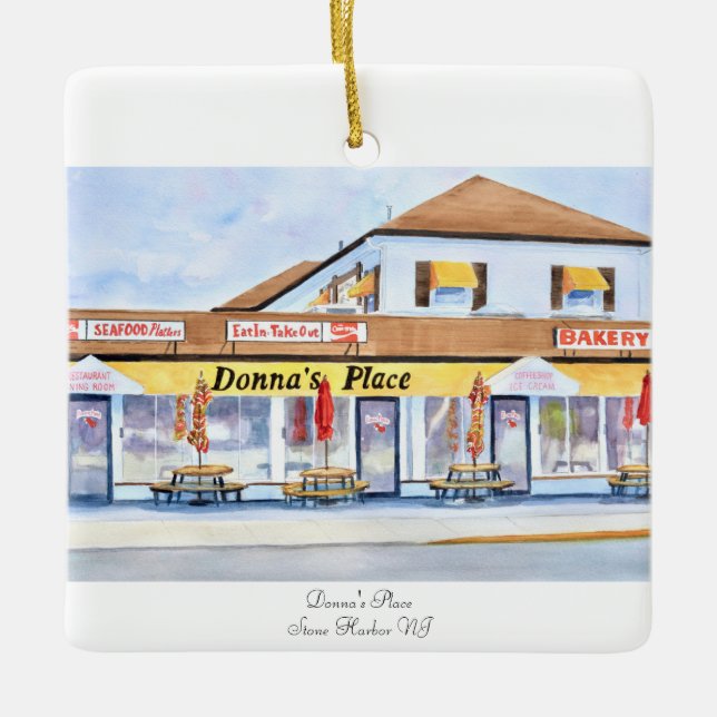 Donna's Place Keramik Keramikornament (Vorderseite)