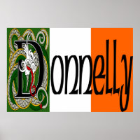Donnelly Celtic Dragon Print