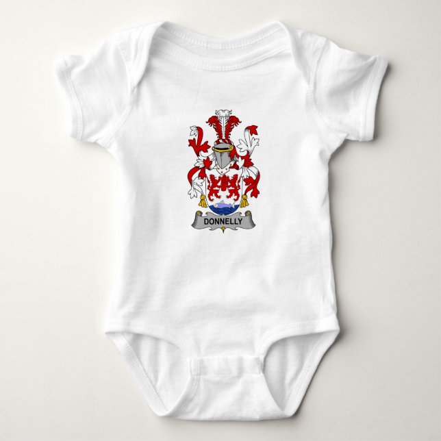 Donnelly Familienwappen Baby Strampler (Vorderseite)