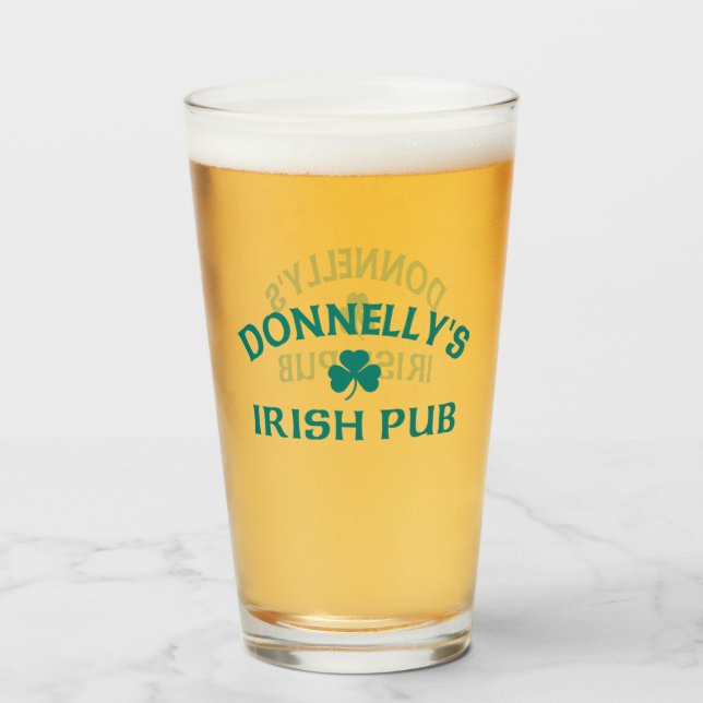 Donnelly's Irish Pub Glas (Vorne (Gefüllt))