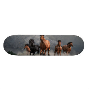 Donner auf den Ebenen Skateboard