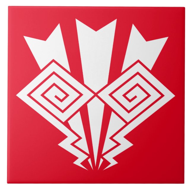 Donner Blitz Fliese (Vorderseite)
