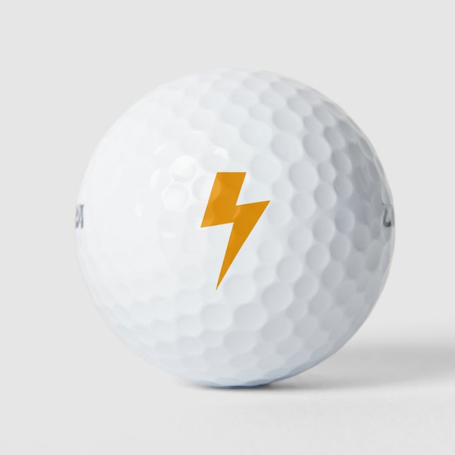 Donner Energy Power Schildgelb Golfball (Vorderseite)