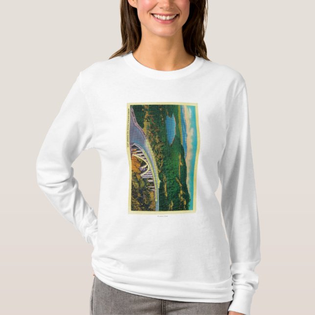 Donner Erinnerungsbrücke und T-Shirt (Vorderseite)