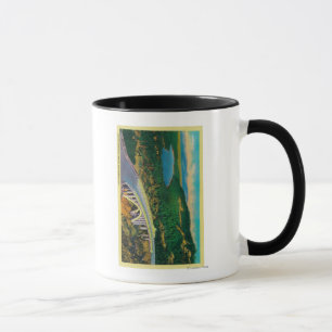 Donner Erinnerungsbrücke und Tasse