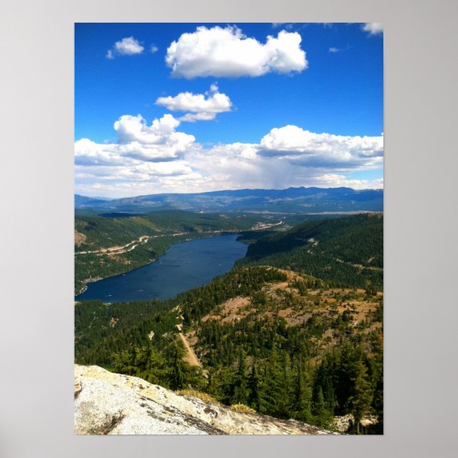 Donner Lake, Kalifornien Poster (Vorne)