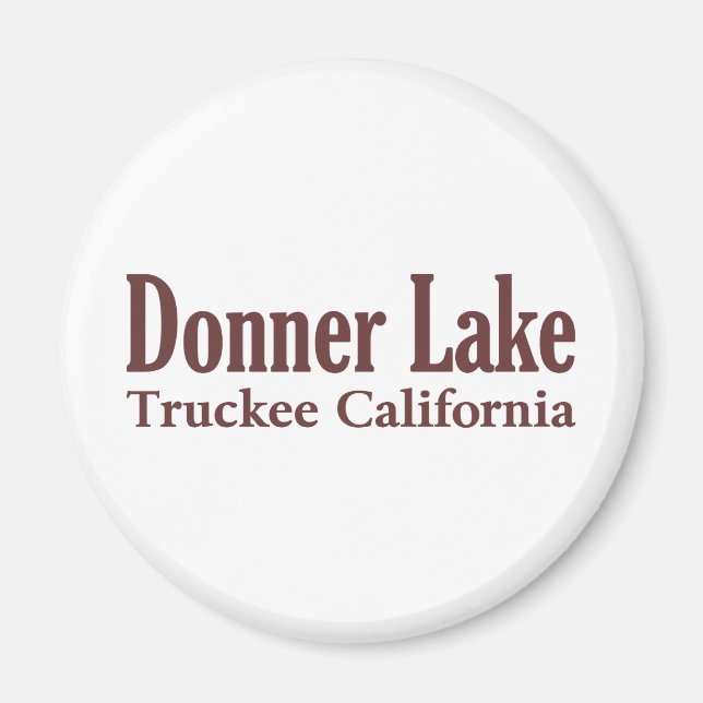 Donner Lake Magnet (Vorne)