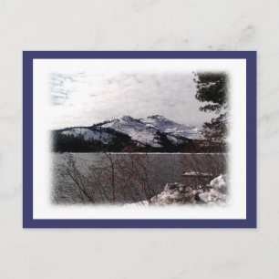 DONNER LAKE-POST-KARTE POSTKARTE