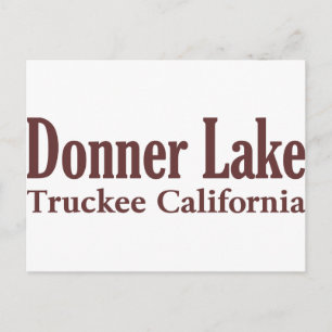 Donner Lake Postkarte
