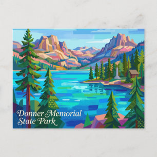 Donner Memorial State Park Kalifornien Postkarte