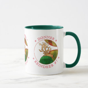 DONNER REINDEER Junter Green Combo Tasse