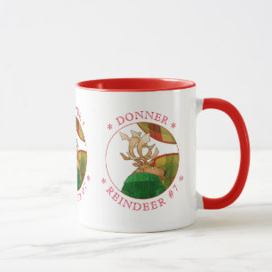 DONNER REINDEER Red Combo Tasse