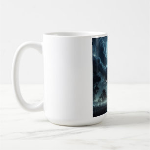 Donner-Sturm ist plötzlich Kaffeetasse