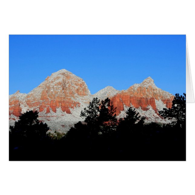 Donnerberg im Schnee (Vorderseite (Horizontal))