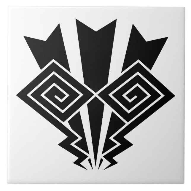 Donnerblitz Fliese (Vorderseite)