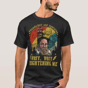 Donnerbolzen und Blitz Galileo Retro Sehr T-Shirt
