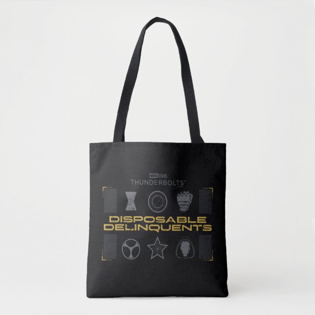 Donnerkeile* | Wegwerf-Verbrecher Tasche (Vorderseite)