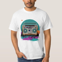 Donnerstag: 70er Boombox Art