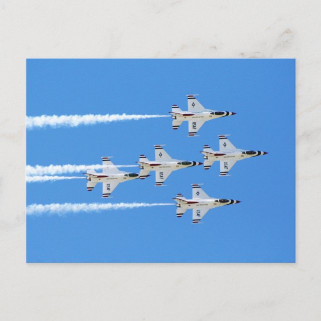 Donnervögel ... postkarte (Vorderseite)