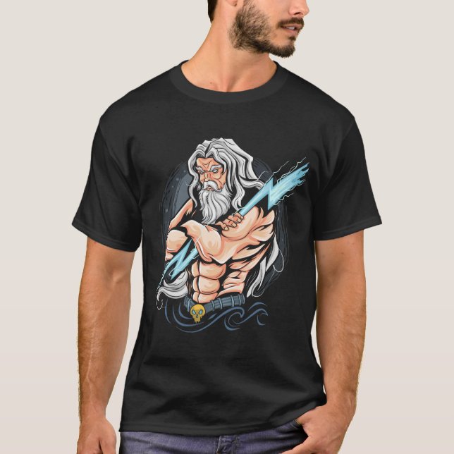 Donnerzeus gute Kunstwerke verwenden T-Shirt (Vorderseite)