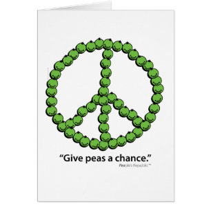 Donnez à des pois une occasion