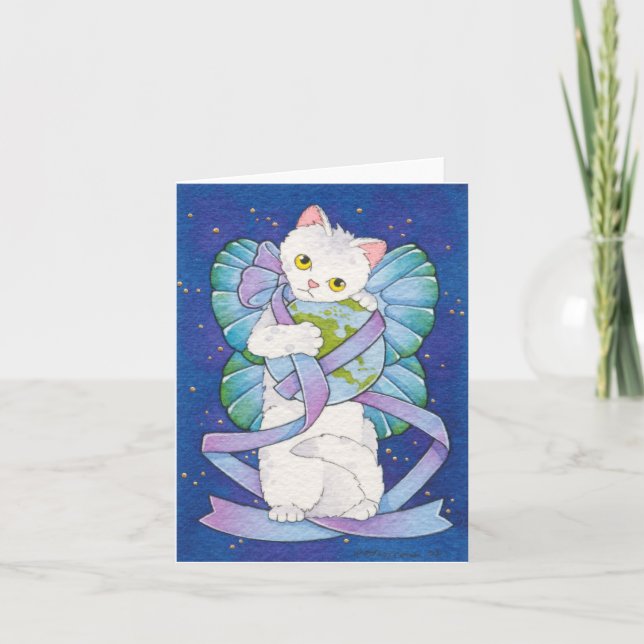 Donnez à paix un carte pour notes Moussart (Devant)