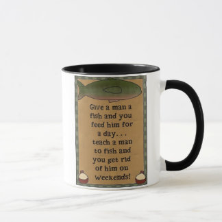 donnez à un homme une tasse de poissons