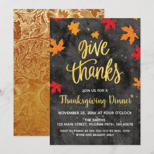 Donnez les mercis, invitation en baisse de